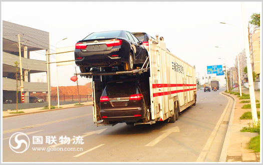 长沙商品车运输 一定要选 国联物流